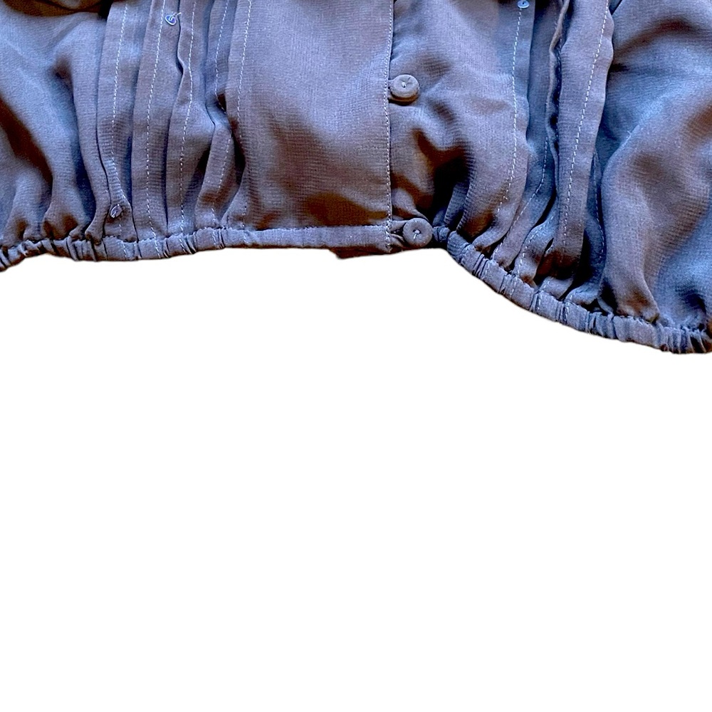 Andrew & Co. Sheer Blouse - Picture 6 of 6